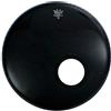 Remo Powerstroke 3 Ebony Resonant con anello dinamo da 5 installato, 20 P3-1020-ES-DM