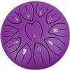 Generisch Tamburo a pioggia per giardino, 11 note, 15,2 cm, tamburo chakra, campana per pioggia, strumento musicale, crea un'atmosfera tranquilla e affascinante in giardino