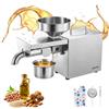 VEVOR Macchina Pressa dell'Olio Elettrica, Estrattore di Olio 700 W Capacità 3,75 kg/h Spremitura Automatica per Uso Domestico, Pressatura a Caldo Costante a 230℃ Arachidi, Sesamo, Mandorle