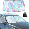 Anyhot Parasole Auto Parabrezza Interno Parasole Macchina Parabrezza Copri Sole Per Auto SUV Camion Isolamento Termico e Protezione UV 145 x 80 cm