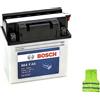 CLICK & GO COMPATIBILE CON YAMAHA MJ S/T/TW (Jet Ski) 500 BATTERIA BOSCH YB16CL-B M4F460 BATTERIE PER MOTO D'ACQUA ACQUASCOOTER 19AH AMPERE 12VOLT COMPLETA PER ESSERE L'UTILIZZATA 175X100X175MM