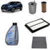 OP Kit tagliando 4 filtri + 6L olio 5W-30 Q8 Prestige compatibile con Renault kadjar 1.5 BLUE DCI 115 Gasolio 2018+