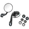BXBDEKQGL Moto Manubrio Retrovisore Maniglia Bar End Specchio Per Triumph Per Speed 400 Per Scrambler 400 X Per Strada Per Twin specchietto retrovisore per moto(Black 2)