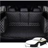 WEQTYSAB Auto Tappetino Bagagliaio, per Honda CRV 2022 2023 2024 Tutto Compreso Tappetini Pelle Copri Baule Fodera Protezione Tappeto,B