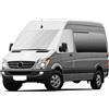 LMYSUFI Copri Parabrezza Auto Inverno Compatibile con Mercedes-Benz Sprinter NCV3 2006-2018, Telo Auto Esterno Antigrandine Protezione da Foglie Gelo Neve Parasole per Finestrino Anteriore