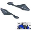 FAR COPPIA SPECCHIETTI RETROVISORI DA CARENA COMPATIBILE CON YAMAHA YZF R1 2003 MOTO NERO