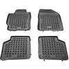 MTM Tappetini Gomma per Toyota Prius II (XW20) 2003-06.2009 Design a Vaschetta, su Misura con Bordi Rialzati cod. 3D 5734