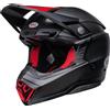 BELL MOTO-10 SPH NERO/ROSSO SAT/LUC S