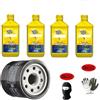 farbrothersonline COMPATIBILE CON TRIUMPH SPEED TWIN 1200 TAGLIANDO-MANUTENZIONE MOTORE CAMBIO OLIO LUBRIFICANTE B-(ARDAL) XTM 10W40 POLAR PLUS SINTETICO 10W40 4T+FILTRO OLIO BARRIERA DI PROTEZIONE
