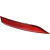 QUARKZMAN 1 pezzo Auto Posteriore Paraurti Riflettore Luce Copertura 6C0945106B per VW Rosso