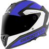 Bogotto FF122 BGT Casco, blu/bianco, L