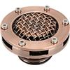 BauphryX Tappo serbatoio carburante moto, coperchio serbatoio gas universale in metallo, coperchio serbatoio olio ad alte prestazioni con finitura lucida fine, accessori durevoli per auto (Bronzo)
