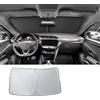 LUWU [Aggiornato] Parasole Auto Compatibile con Opel Corsa F 2020-2025 2026 Parasole Parabrezza Interno Pieghevole Protezione UV e Calore Accessori Corsa F