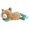 Clementoni Baby Gattino Morfeo, Respira e Fa le Fusa, Gioco Interattivo Musicale Bambini 0+ Mesi, Centro Attività Prima Infanzia, Morbido Peluche, Simula Respiro, Vibra per Relax del Bambino, 17592