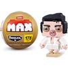 Max Build More Mattoni da costruzione in plastica di alta qualità Fuggler Stars Collection (Greazee) di ZURU, costruzioni di mostri ispirate alle celebrità per adolescenti, adulti e collezionisti