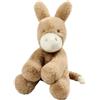Nattou Loulou Asinello de Peluche 30 cm, Asinello de Peluche, Regalo per Neonati, Regalo Nascita, Caramello