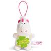 NICI 44985 - Ciondolo a Forma di Unicorno Theodor con Scritta in Lingua Tedesca, 8 cm, Colore: Bianco/Rosa