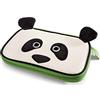 Nici 41098.0 - Wild Friends - Astuccio Panda in Eco Pelle/Peluche 12, 3 x 21 cm