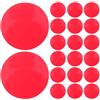 LIGHTAOTAO 20pezzi Filtri Correttivi Colore con Pellicola Colorata Rossa Autoadesiva per Faretti LED Lampade Soffitto Diffusore Luce per Fotografia e Progetti DIY