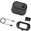 Nucelit Action Camera antiurto con obiettivo a 150° e batteria da 2,5 ore per moto e sci, collare per animali domestici