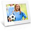 Aluratek AWDMPF8BB - Cornice fotografica digitale WiFi da 20,3 cm con display LCD IPS touchscreen e memoria integrata da 8 GB, per foto/musica/video, app per iPhone e Android, accensione e spegnimento