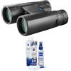 Zeiss Binocolo Terra HD 8x42 (nero) Bundle con kit di pulizia lenti Zeiss (2 pezzi)