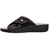 Dr.Scholl's SHOES Scholl Doctor Sandalo Antonia Cross, Scarpe ortopediche da donna, Nero, 36 EU