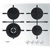 Whirlpool Piano Cottura da 60 cm a Gas, N° 4 Fuochi, Bianco