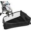Generico Borsa portaoggetti per passeggino, Borsa portaoggetti in rete per passeggino | Borse portaoggetti per cestino per passeggino,Organizer per riporre gli oggetti, borsa per passeggino di capacità,
