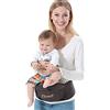 ThreeH Cinghia infantile della cintura di sicurezza dell'anca del bambino BC10,Brown