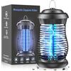 Axeqao Lampada Antizanzare Elettrica, 4200V 20W UV Lampada Zanzare Elettrico, Impermeabile IPX6 360° Acchiappa Zanzare Elettrico, Uccidi Trappola Insetticida Zanzare per Interno Esterno con 1 Spazzole Pulite