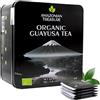 Amazonian Treasure Bustine di tè Guayusa biologico - 60 pezzi, sostituto del caffè, 50 mg di caffeina naturale, energizzante e migliora la concentrazione, confezione in latta per preservarne la fresch