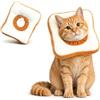 HMCEY Collare Protettivo Gatto Morbido,Collare Elisabettiano Gatto Regolabile,HMCEY Ciambella Cane Post Intervento,Collares Recupero Gatti,Collares Ortopedico Cane Anti-Morso per Animali Domestici-S
