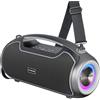 VUOPAX Cassa Bluetooth Portatile, (200W MAX) 120W Potente Altoparlante Wireless, IP65 Impermeabile Bluetooth Speaker, Bassi Profoni/DSP/Bluetooth 5.3 / TF/USB, Ideale per Feste, Esterno, Famiglia, Regalo