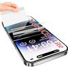 JUVENPROTO 3 Pezzi per OnePlus Nord CE 4 Lite TPU Pellicola Protettiva Idrogel,Pellicola Protettiva TPU per Trasparente HD Morbida Display ID Impronte Digitali(Non Vetro Temperato)