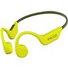 I love e iFecco IFECCO Cuffie con suono osseo Bluetooth 6.0 - Open Ear Cuffie senza fili, IPX5, impermeabili, con microfono, cuffie sportive per corridori, ciclismo, bicicletta