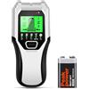 FOLAI Rilevatore da parete 5 in 1 Scanner da parete con sensore a bullone, Multifunzionale Stud Finder con schermo LCD e avviso di suono, per rilevare tubi metallici, tre tipi di legno e AC