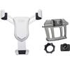 HIGH FLYING per Qashqai J11 2014-2020 / X-Trail T32 2014-2019 Cellulare da Auto Supporto Auto Smartphone di Gravità (Argento)