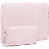 HYZUO 17-17,3 Pollici Set di Custodie PC Portatili per 17 17,3 HP/Lenovo/Dell/ASUS/Acer/LG/MSI Gaming Laptop/Razer Blade 17/18, Borsa Protettiva per Uomo Donna, Rosa Pallido