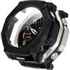 FDHYFGDY Custodie per Amazfit T-Rex Ultra 2, Custodia Protettiva con Pellicola Protettiva per lo Schermo, Rigida Antigraffio Ultra Sottile, Cover per Amazfit T-Rex Ultra 2 - Nero
