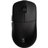 ninjutso Sora v3 - Mouse da gioco wireless Superlight, 40 g, sensore AimNinja 2, 45000 DPI, Polling Rate 8000 Hz (8 k), colore: nero