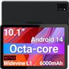 DigiLand Tablet 10.1 Android 14 Octa-Core Processore, OTG, 10GB+64GB+TF Expansion, 1280 * 800 IPS, supporto Split-Screen, WiFi 6, BT5.0, doppia fotocamera 5MP+8MP, 6000mAh, Widevine L1 (blu)