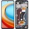 SRJTEK [Non adatto per 4G] TFT per ZTE Blade A75 5G Z2357N 2024 Schermo LCD di ricambio per ZTE Blade V60 Smart Display Touch Screen Assembly con kit di riparazione (6,6 pollici, nero senza cornice)
