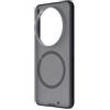 COQUE Custodia per vivo X300 Ultra Custodia Magnetica Super Frosted Shield Pro per vivo X300 Ultra Attacco Magnetico Invisibile-Trasparente Nero