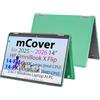 mCover Custodia rigida compatibile solo per HP OmniBook X Flip 14-FMxxxx 14-FKxxxx 2-in-1 (con cerniera a 360°) Windows Laptop 2025+ 14 (non compatibile con altri modelli HP), verde