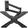 FORGING MOUNT Supporto da Parete per TV da 32 a 75 Pollici, Staffa TV con Braccio Articolato Lungo 838 mm per Schermi LCD/LED fino a 50 kg, Inclinabile, Orientabile e Rotabile, Max VESA 600 x 400 mm