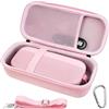 AONKE Custodia rigida da viaggio per Bose SoundLink Flex (2nd Gen) /Flex Bluetooth Diffusore (Rosa)