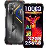 Blackview ROCK 3 Rugged Smartphone Termocamera Android 16, 32GB+256GB/TF 2TB Al Telefono Indistruttibile, 6.78 FHD+, 108MP+50MP, Torcia 400 lumen/10000mAh Ricarica wireless 15W/IP68/NFC/OTG/Arancio
