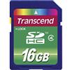 Transcend TS16GSDHC4 Scheda di Memoria SDHC da 16 GB, Classe 4