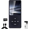 Wowsofty 32 GB MP3 Lettore musicale HiFi portatile senza perdita con blu, con schermo LCD da 1,8 pollici e slot di memoria, Max Support 32 GB Memory Card, dispositivo multifunzionale per sport e bambini